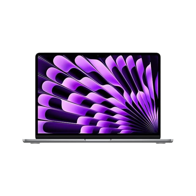 Apple 2024 MacBook Air (13-inch, Apple M3 chip with 8‑core CPU and 8‑core GPU, 16GB Unified Memory, 256GB) - Space Gray